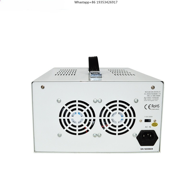 Dual Channel Linear Power Supply 30V 5A - แหล่งจ่ายไฟ DC แบบปรับค่าได้รุ่นใหม่, 30V 5A แบบสองช่องพร้อมจอแสดงผลดิจิตอล,