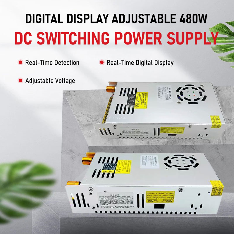 Switching Dc Power Supply 300V 1A - แหล่งจ่ายไฟแบบสวิตชิ่งปรับค่าได้ ดิจิตอล 480W แบบแกนเดี่ยวและแกนคู่ สำหรับไฟ LED