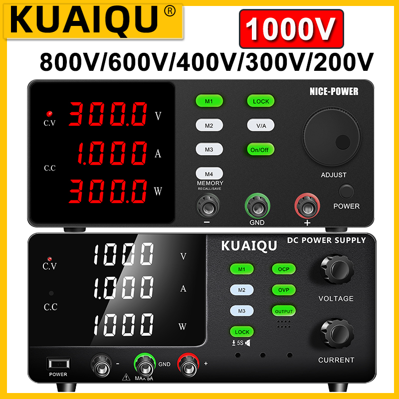 Switching Dc Power Supply 300V 1A - KUAIQU 1000V 1A แหล่งจ่ายไฟ DC แรงดันสูง