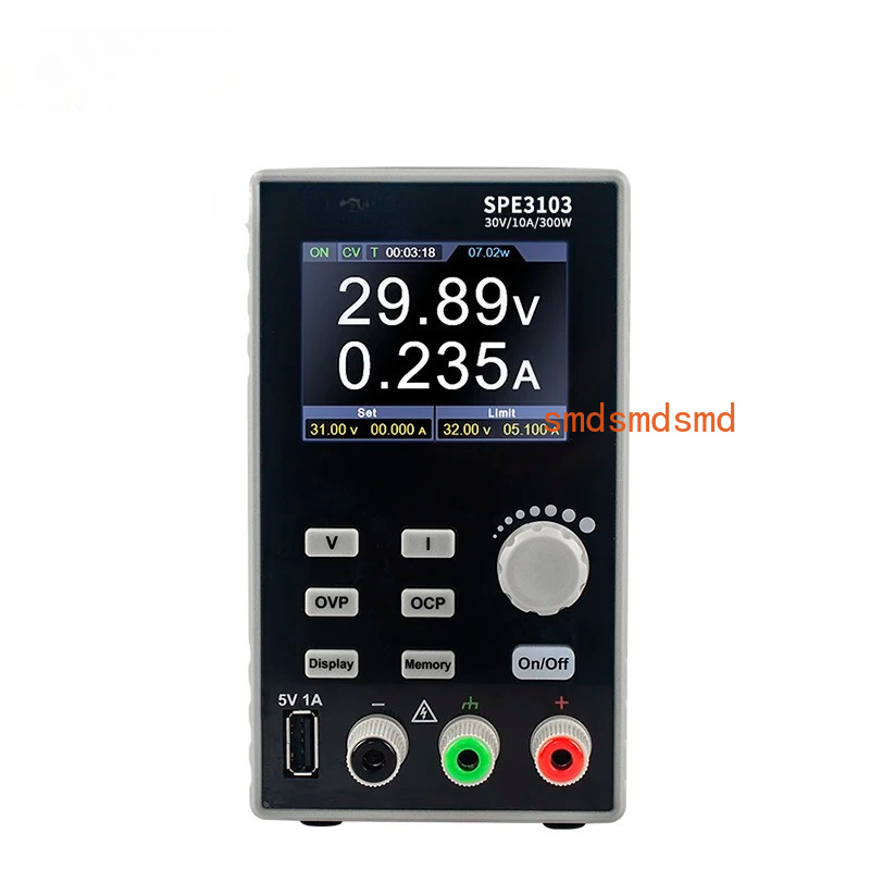 Programmable Dc Power Supply 60V 10A - แหล่งจ่ายไฟ DC แบบตั้งโปรแกรมได้ SPE 300W 60V/10A