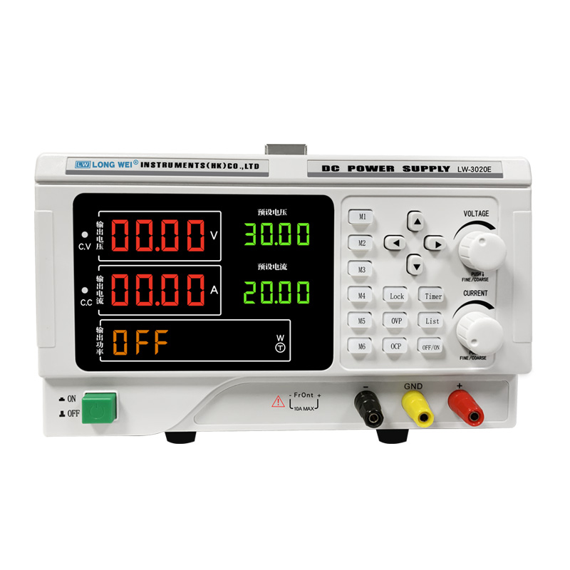 Programmable Dc Power Supply 60V 10A - แหล่งจ่ายไฟฟ้ากระแสตรงแบบปรับค่าได้ Longwei LW-6010E 600W 60V 10A
