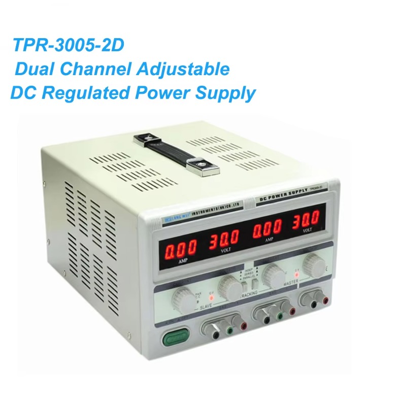 แหล่งจ่ายไฟฟ้ากระแสตรงแบบปรับค - Dual Channel Linear Power Supply 30V 5A บทวิจารณ์และราคา