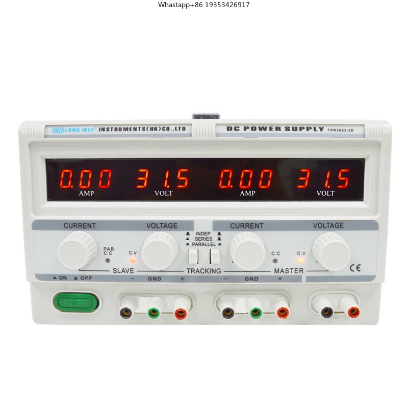 แหล่งจ่ายไฟ DC แบบปรับค่าได้รุ - Dual Channel Linear Power Supply 30V 5A บทวิจารณ์และราคา