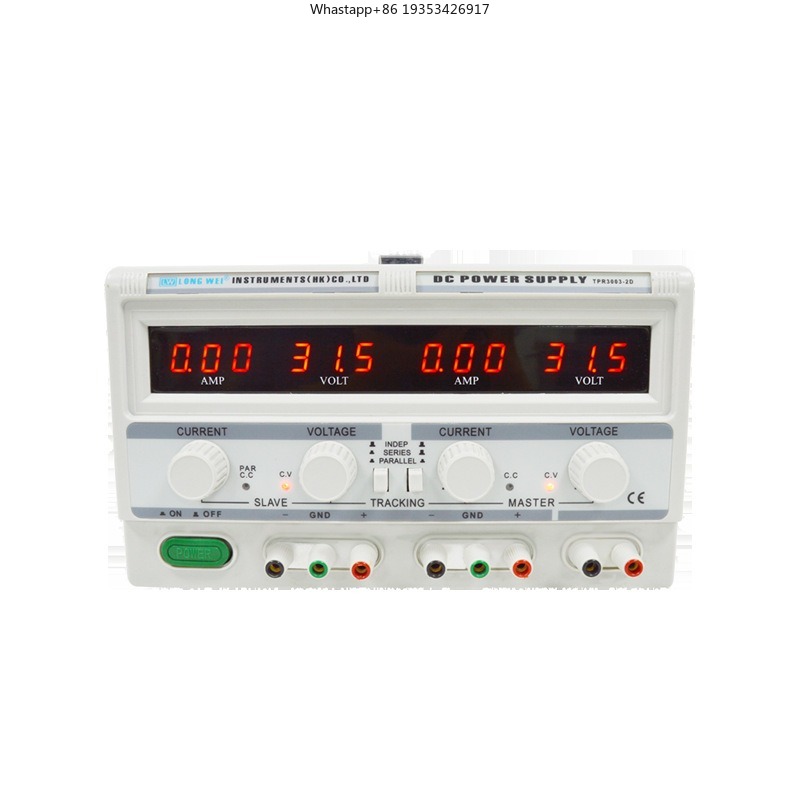 แหล่งจ่ายไฟ DC แบบปรับค่าได้รุ - Dual Channel Linear Power Supply 30V 5A บทวิจารณ์และราคา