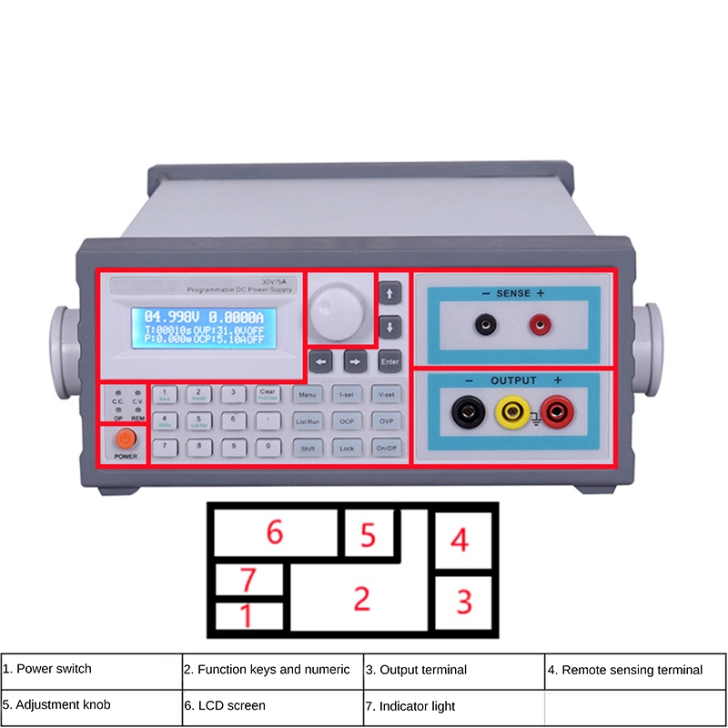 ห้องปฏิบัติการปรับ 30V 60V 150 - Programmable Dc Power Supply 60V 10A บทวิจารณ์และราคา