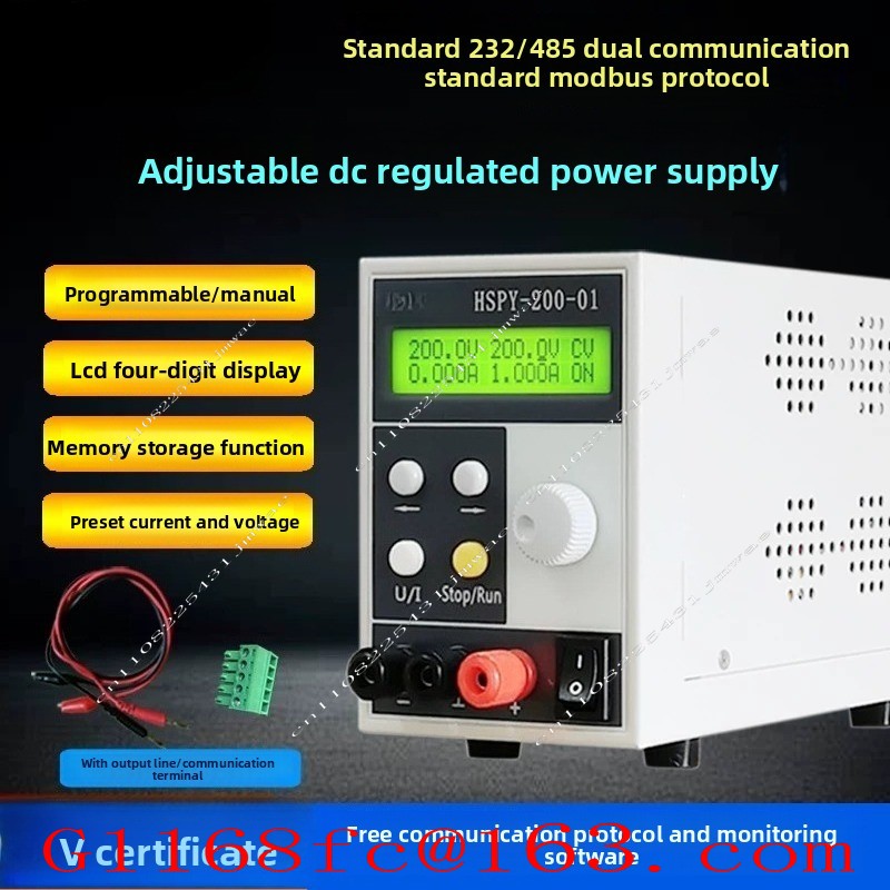 แหล่งจ่ายไฟฟ้ากระแสตรงแบบตั้งโ - Switching Dc Power Supply 300V 1A บทวิจารณ์และราคา