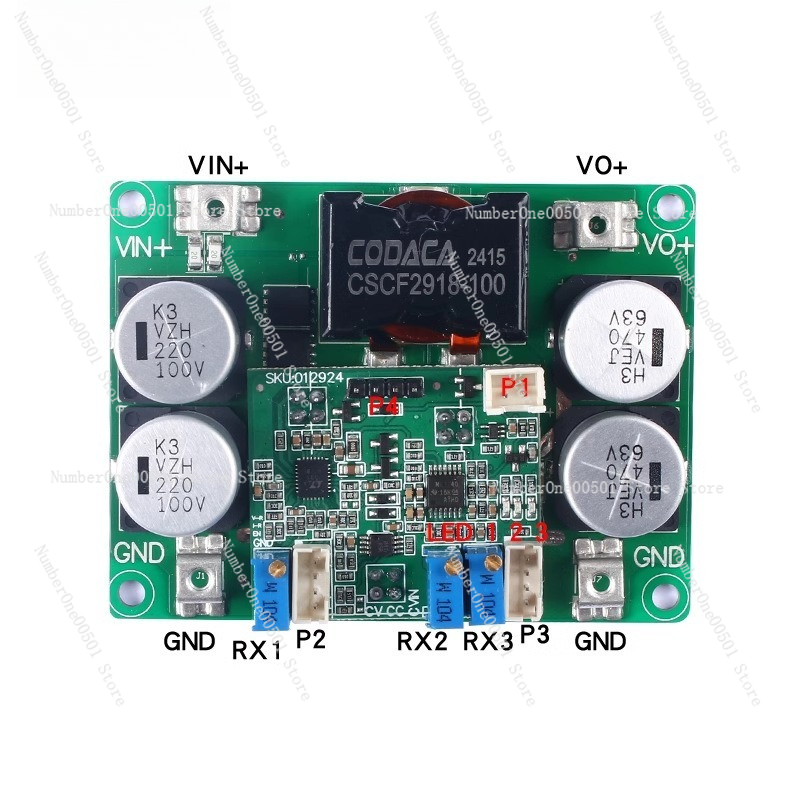 โมดูลจ่ายไฟแบบสเต็ปดาวน์ซิงโคร - Step Down Dc Power Supply Module 1000W บทวิจารณ์และราคา