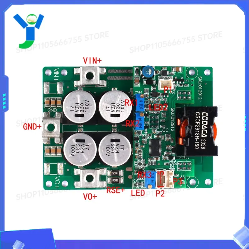 โมดูลจ่ายไฟ DC-DC ปรับแรงดันแล - Step Down Dc Power Supply Module 1000W บทวิจารณ์และราคา