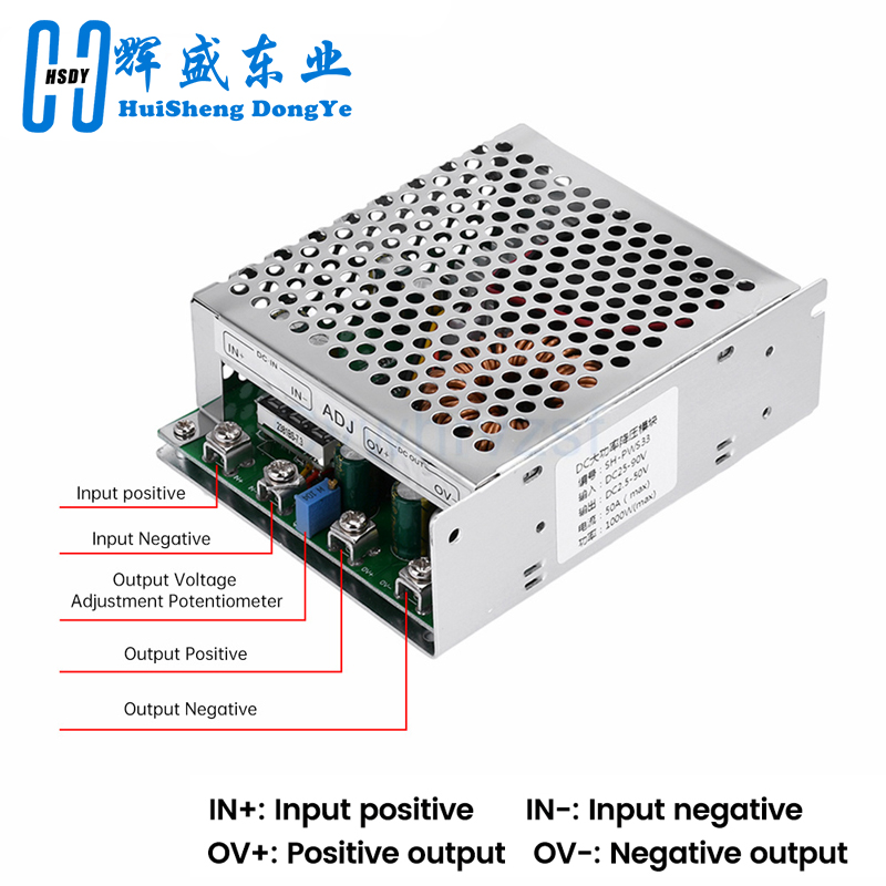 1000W 50A ขั้นตอนลงโมดูล DC 25 - Step Down Dc Power Supply Module 1000W บทวิจารณ์และราคา