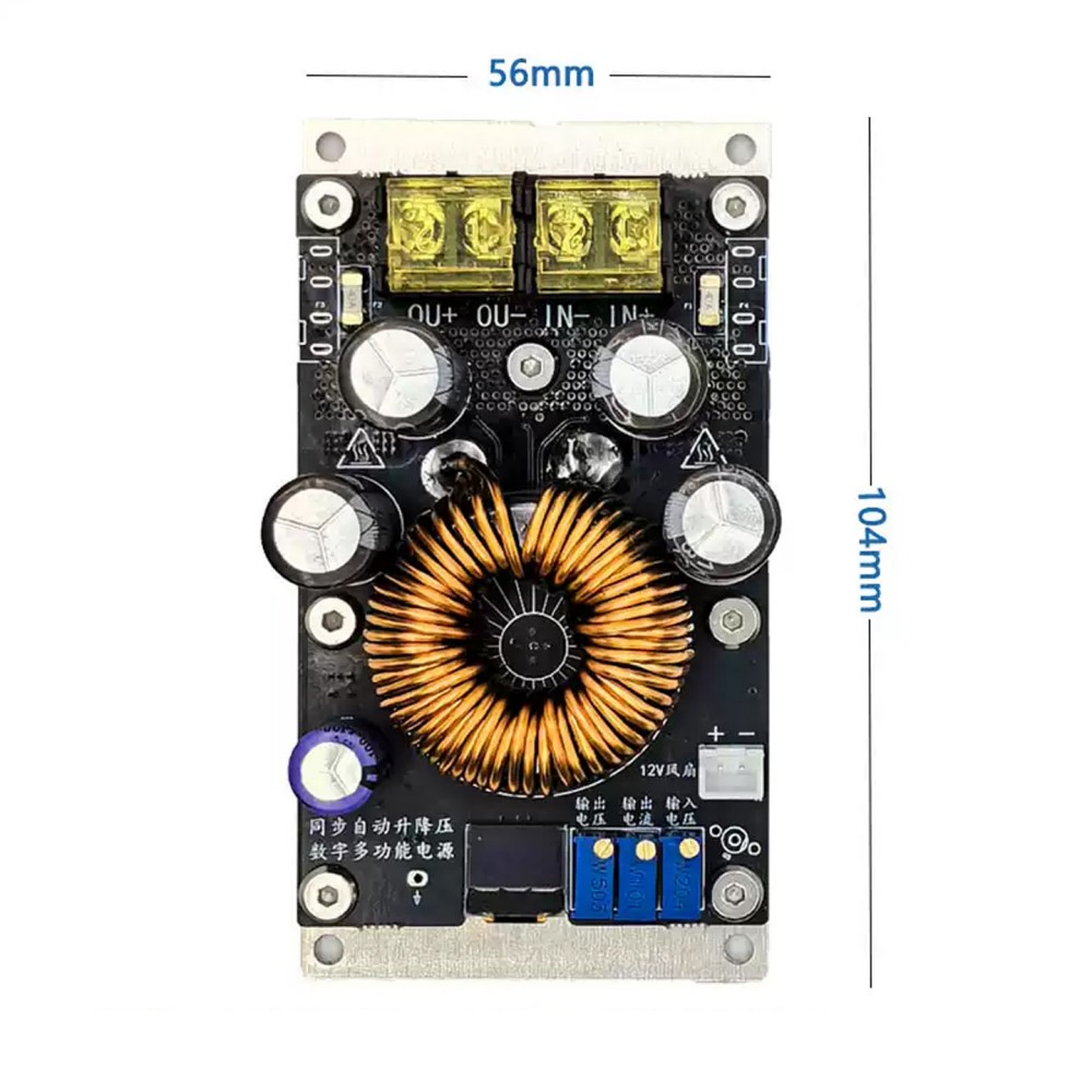 โมดูลแปลงแรงดันไฟฟ้าแบบ Buck B - Step Down Dc Power Supply Module 1000W บทวิจารณ์และราคา