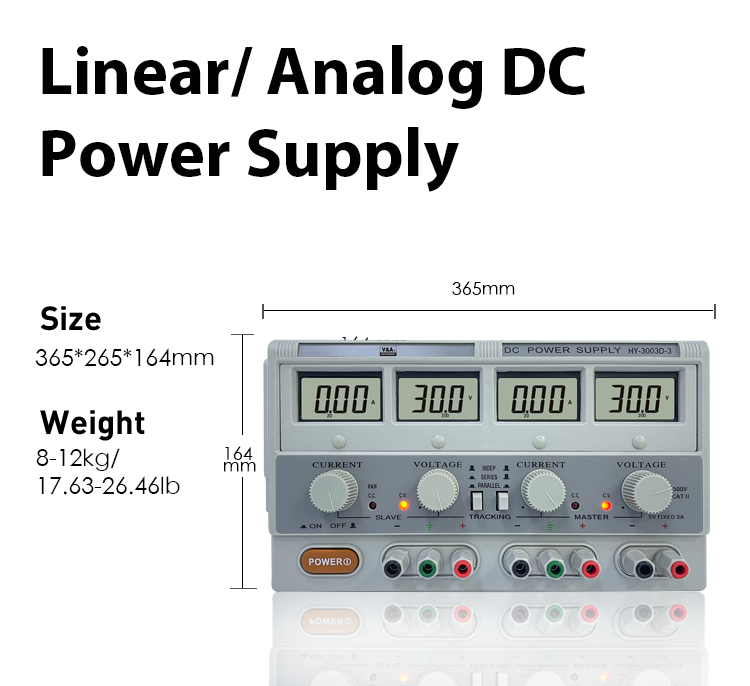 HY3003D-3 Digital Linear Analo - Linear Dc Power Supply Triple Output บทวิจารณ์และราคา